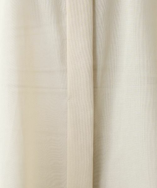 Leilian PLUS HOUSE / レリアンプラスハウス シャツ・ブラウス | 比翼シアーブラウス【Leilian WHITE LABEL】 | 詳細15