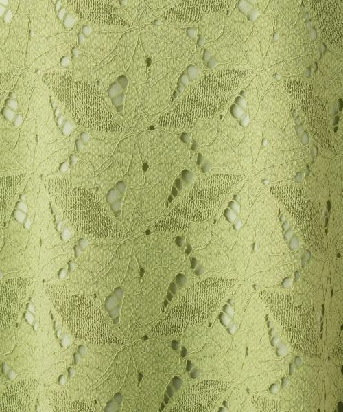 Leilian PLUS HOUSE / レリアンプラスハウス ドレス | カットワークレースワンピース【Leilian WHITE LABEL】 | 詳細16