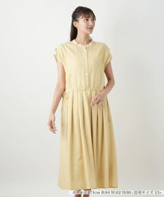 Leilian PLUS HOUSE / レリアンプラスハウス ドレス | ウエスト切り替えワンピース【Leilian WHITE LABEL】