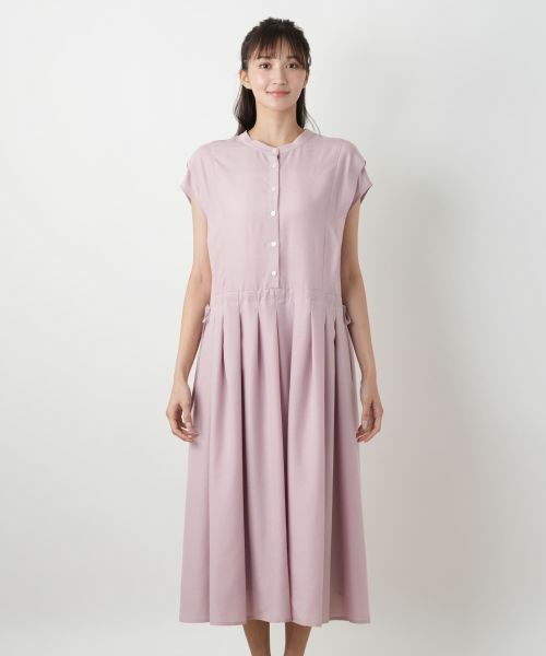 Leilian PLUS HOUSE / レリアンプラスハウス ドレス | ウエスト切り替えワンピース【Leilian WHITE LABEL】 | 詳細10