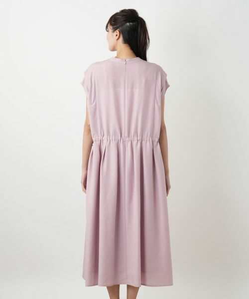 Leilian PLUS HOUSE / レリアンプラスハウス ドレス | ウエスト切り替えワンピース【Leilian WHITE LABEL】 | 詳細12