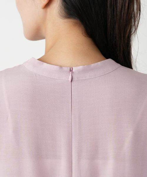 Leilian PLUS HOUSE / レリアンプラスハウス ドレス | ウエスト切り替えワンピース【Leilian WHITE LABEL】 | 詳細14