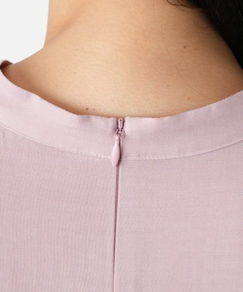 Leilian PLUS HOUSE / レリアンプラスハウス ドレス | ウエスト切り替えワンピース【Leilian WHITE LABEL】 | 詳細18