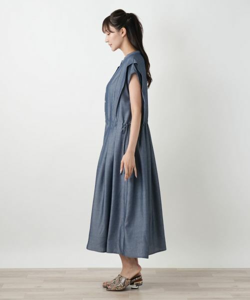 Leilian PLUS HOUSE / レリアンプラスハウス ドレス | ウエスト切り替えワンピース【Leilian WHITE LABEL】 | 詳細2