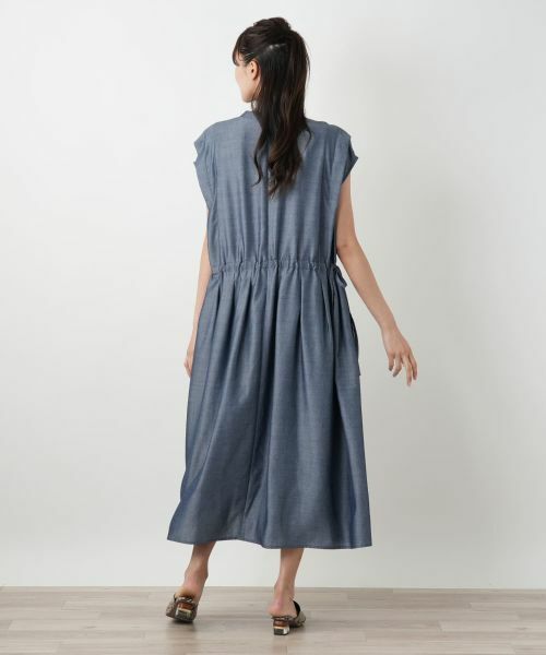 Leilian PLUS HOUSE / レリアンプラスハウス ドレス | ウエスト切り替えワンピース【Leilian WHITE LABEL】 | 詳細3