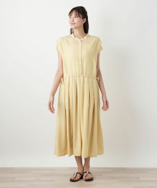 Leilian PLUS HOUSE / レリアンプラスハウス ドレス | ウエスト切り替えワンピース【Leilian WHITE LABEL】 | 詳細4