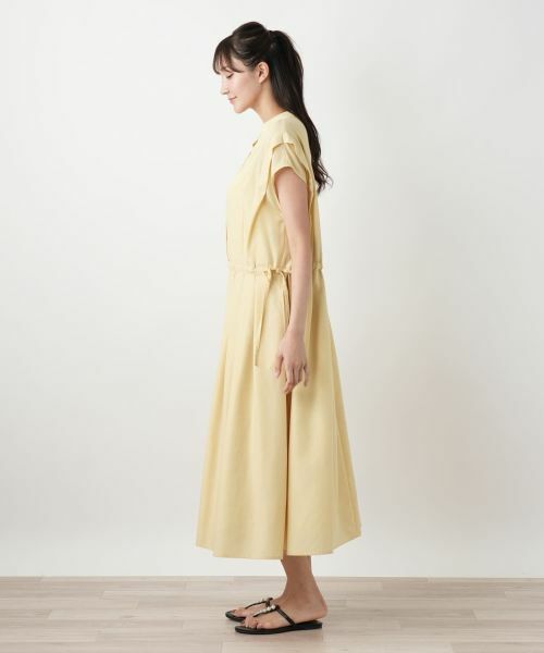 Leilian PLUS HOUSE / レリアンプラスハウス ドレス | ウエスト切り替えワンピース【Leilian WHITE LABEL】 | 詳細5