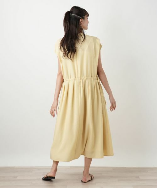 Leilian PLUS HOUSE / レリアンプラスハウス ドレス | ウエスト切り替えワンピース【Leilian WHITE LABEL】 | 詳細6