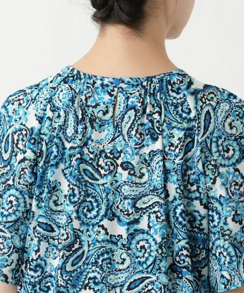 Leilian PLUS HOUSE / レリアンプラスハウス シャツ・ブラウス | ペイズリー柄ブラウス【Leilian WHITE LABEL】 | 詳細11