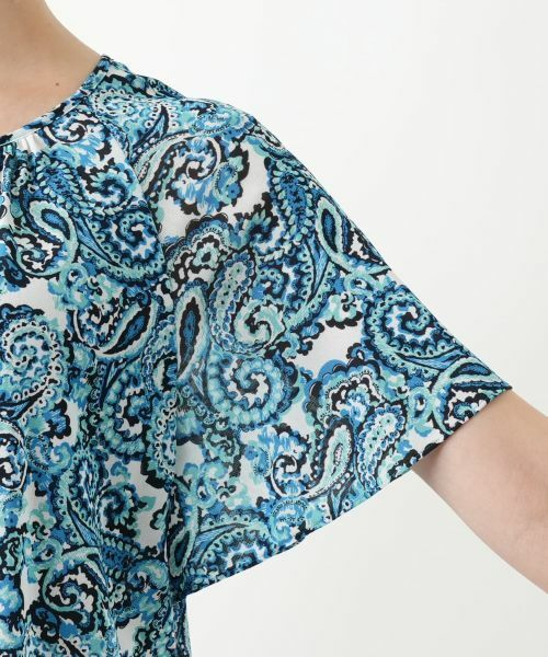 Leilian PLUS HOUSE / レリアンプラスハウス シャツ・ブラウス | ペイズリー柄ブラウス【Leilian WHITE LABEL】 | 詳細14