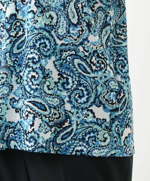 Leilian PLUS HOUSE / レリアンプラスハウス シャツ・ブラウス | ペイズリー柄ブラウス【Leilian WHITE LABEL】 | 詳細15