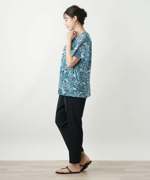 Leilian PLUS HOUSE / レリアンプラスハウス シャツ・ブラウス | ペイズリー柄ブラウス【Leilian WHITE LABEL】 | 詳細5