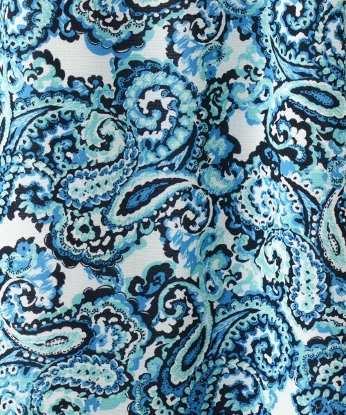 Leilian PLUS HOUSE / レリアンプラスハウス ドレス | ペイズリーフレアワンピース【Leilian WHITE LABEL】 | 詳細15