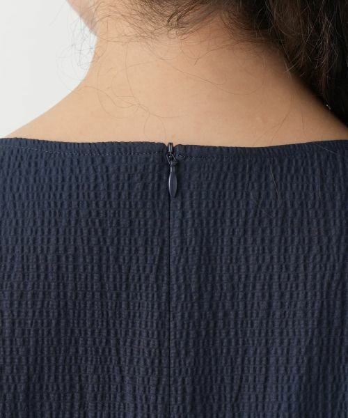 Leilian PLUS HOUSE / レリアンプラスハウス ドレス | Vネックフレアワンピース【Leilian WHITE LABEL】 | 詳細12