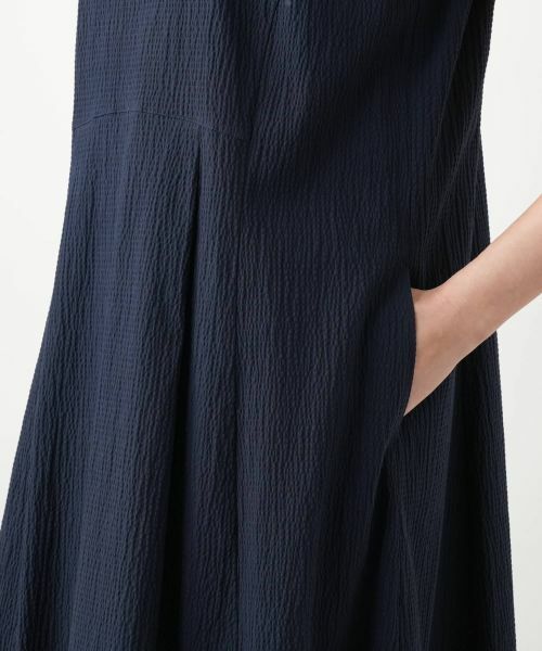 Leilian PLUS HOUSE / レリアンプラスハウス ドレス | Vネックフレアワンピース【Leilian WHITE LABEL】 | 詳細14