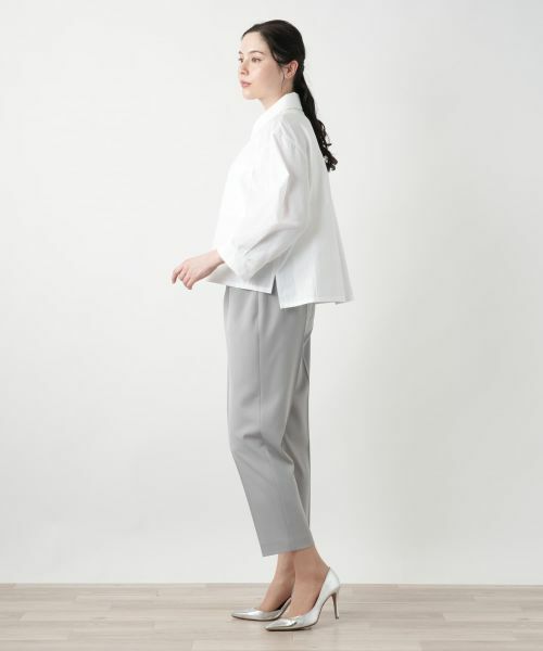 Leilian PLUS HOUSE / レリアンプラスハウス テーラードジャケット | シャツジャケット【Leilian WHITE LABEL】 | 詳細2