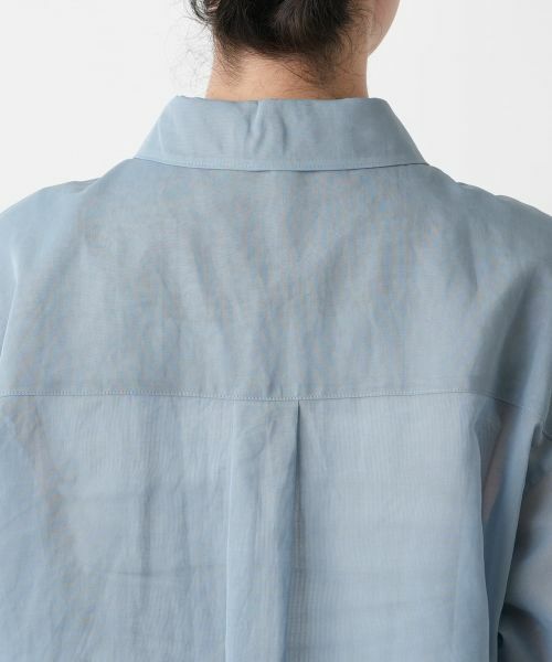 Leilian PLUS HOUSE / レリアンプラスハウス シャツ・ブラウス | シアーブラウス【Leilian WHITE LABEL】 | 詳細8