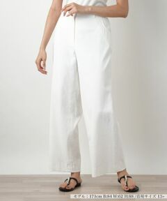 Leilian PLUS HOUSE / レリアンプラスハウス その他パンツ | ワイドパンツ【Leilian WHITE LABEL】