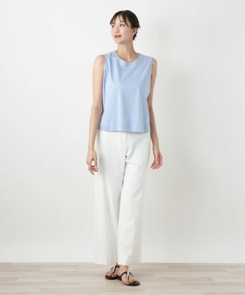 Leilian PLUS HOUSE / レリアンプラスハウス その他パンツ | ワイドパンツ【Leilian WHITE LABEL】 | 詳細1