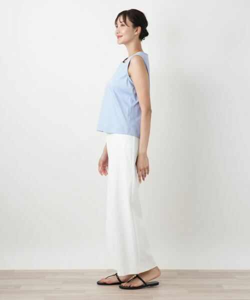 Leilian PLUS HOUSE / レリアンプラスハウス その他パンツ | ワイドパンツ【Leilian WHITE LABEL】 | 詳細2