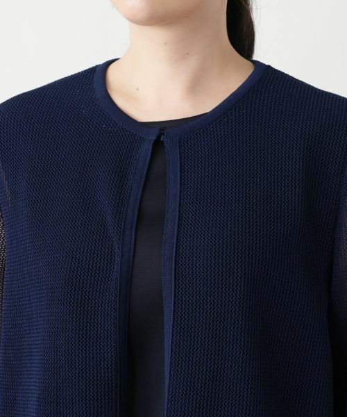 Leilian PLUS HOUSE / レリアンプラスハウス カーディガン・ボレロ | 【店舗人気】クルーネックカーディガン【Leilian WHITE LABEL】 | 詳細10