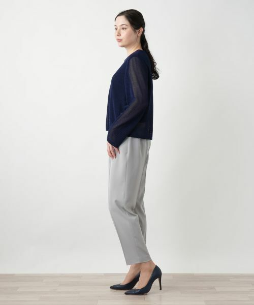 Leilian PLUS HOUSE / レリアンプラスハウス カーディガン・ボレロ | 【店舗人気】クルーネックカーディガン【Leilian WHITE LABEL】 | 詳細5