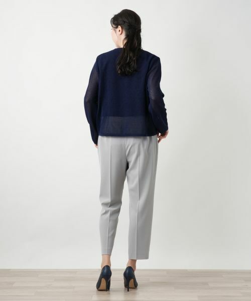 Leilian PLUS HOUSE / レリアンプラスハウス カーディガン・ボレロ | 【店舗人気】クルーネックカーディガン【Leilian WHITE LABEL】 | 詳細6