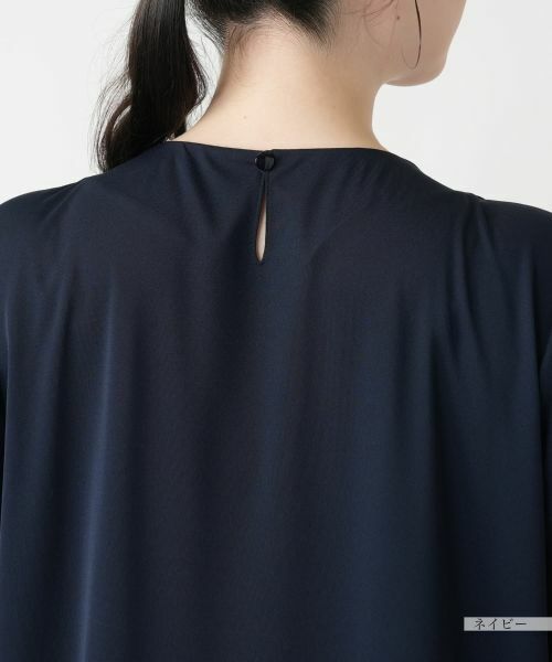 Leilian PLUS HOUSE / レリアンプラスハウス ドレス | 【店舗人気】幾何学切替フレアワンピース【Leilian WHITE LABEL】 | 詳細12