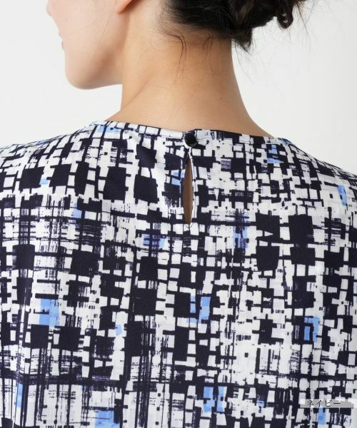 Leilian PLUS HOUSE / レリアンプラスハウス シャツ・ブラウス | 【店舗人気】グラフィカルプリントブラウス【Leilian WHITE LABEL】 | 詳細11