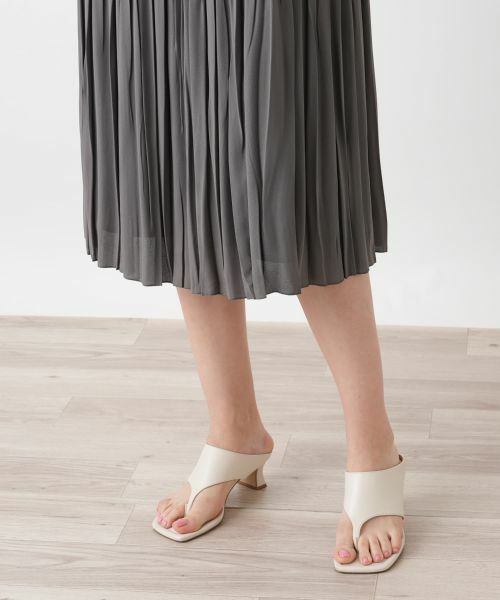 Leilian PLUS HOUSE / レリアンプラスハウス ロング・マキシ丈スカート | プリーツスカート【Leilian WHITE LABEL】 | 詳細11