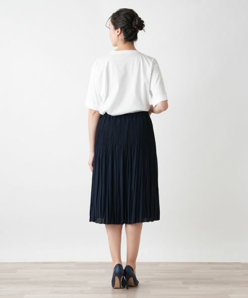 Leilian PLUS HOUSE / レリアンプラスハウス ロング・マキシ丈スカート | プリーツスカート【Leilian WHITE LABEL】 | 詳細3