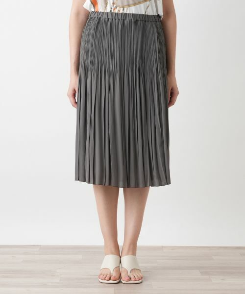 Leilian PLUS HOUSE / レリアンプラスハウス ロング・マキシ丈スカート | プリーツスカート【Leilian WHITE LABEL】 | 詳細7