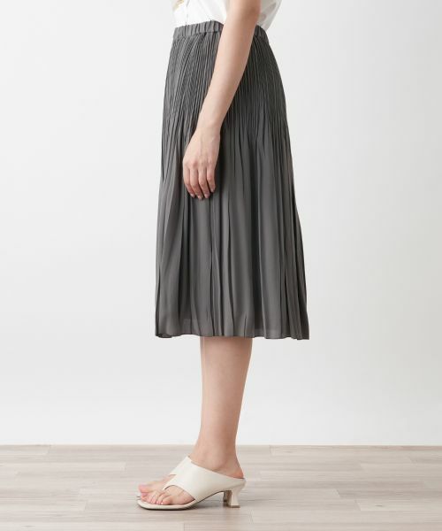 Leilian PLUS HOUSE / レリアンプラスハウス ロング・マキシ丈スカート | プリーツスカート【Leilian WHITE LABEL】 | 詳細8