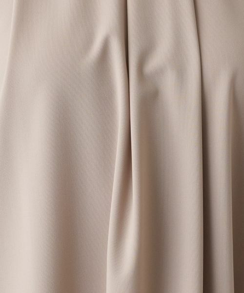 Leilian PLUS HOUSE / レリアンプラスハウス ドレス | フレンチスリーブタックワンピース【BOURGE】 | 詳細15