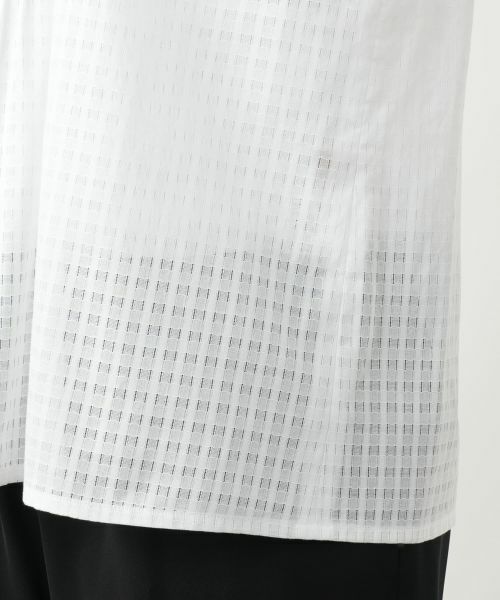 Leilian PLUS HOUSE / レリアンプラスハウス シャツ・ブラウス | シアーチェックブラウス【Leilian WHITE LABEL】 | 詳細13