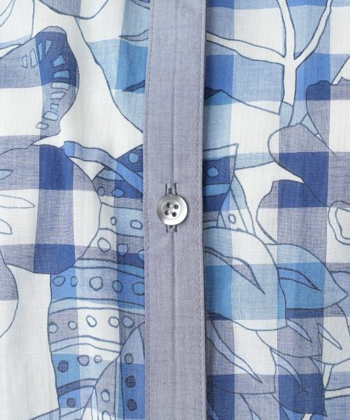 Leilian PLUS HOUSE / レリアンプラスハウス シャツ・ブラウス | フラワーチェックブラウス【Leilian WHITE LABEL】 | 詳細12