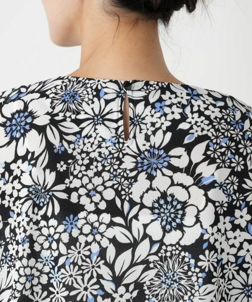 Leilian PLUS HOUSE / レリアンプラスハウス カットソー | 【店舗人気】フラワープリントカットソー【Leilian WHITE LABEL】 | 詳細14