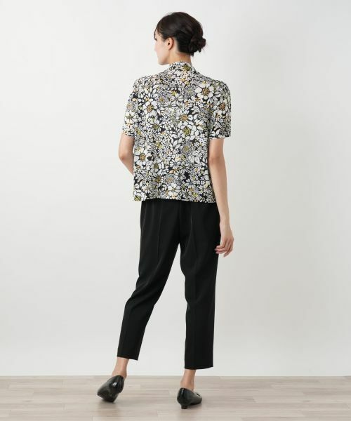 Leilian PLUS HOUSE / レリアンプラスハウス カットソー | 【店舗人気】フラワープリントカットソー【Leilian WHITE LABEL】 | 詳細6