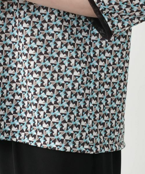 Leilian PLUS HOUSE / レリアンプラスハウス カットソー | 【店舗人気】幾何学柄カットソー【Leilian WHITE LABEL】 | 詳細16