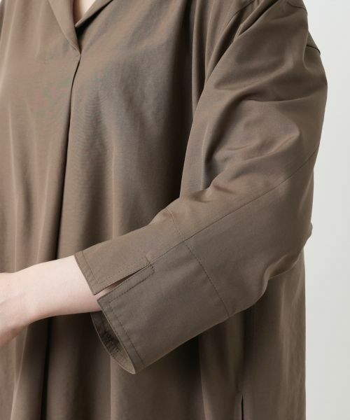 Leilian PLUS HOUSE / レリアンプラスハウス シャツ・ブラウス | オープンカラーシャツ【Leilian WHITE LABEL】 | 詳細16