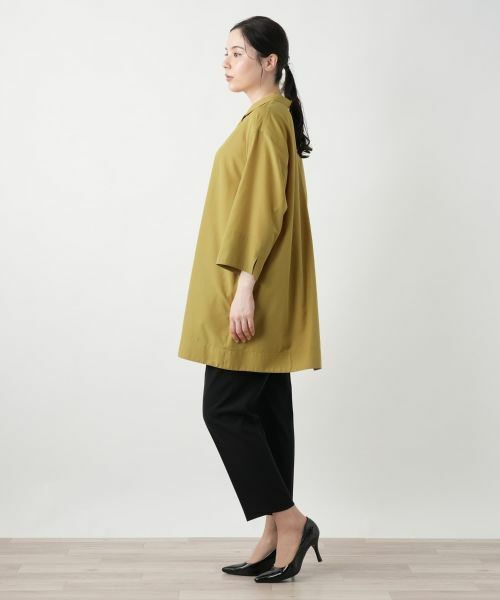 Leilian PLUS HOUSE / レリアンプラスハウス シャツ・ブラウス | オープンカラーシャツ【Leilian WHITE LABEL】 | 詳細5