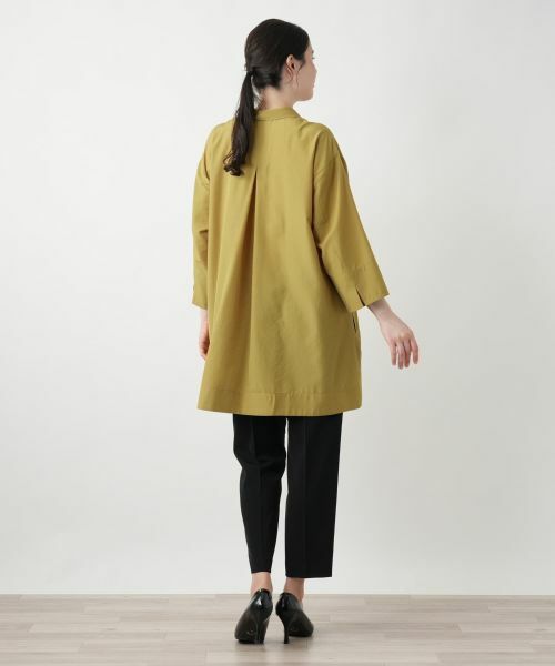 Leilian PLUS HOUSE / レリアンプラスハウス シャツ・ブラウス | オープンカラーシャツ【Leilian WHITE LABEL】 | 詳細6