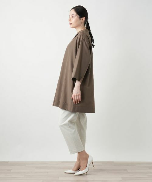 Leilian PLUS HOUSE / レリアンプラスハウス シャツ・ブラウス | オープンカラーシャツ【Leilian WHITE LABEL】 | 詳細8