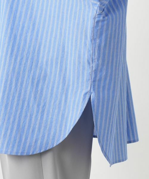 Leilian PLUS HOUSE / レリアンプラスハウス シャツ・ブラウス | 【店舗人気】ストライプドルマンブラウス【Leilian WHITE LABEL】 | 詳細10