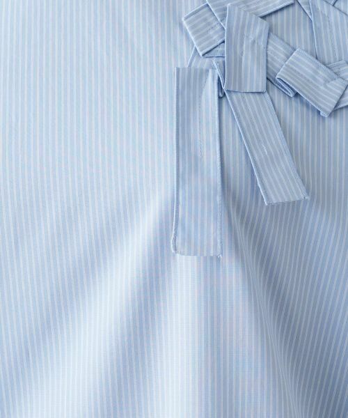Leilian PLUS HOUSE / レリアンプラスハウス シャツ・ブラウス | 【店舗人気】ストライプブラウス【Leilian WHITE LABEL】 | 詳細11