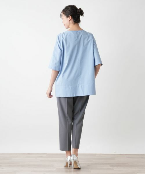 Leilian PLUS HOUSE / レリアンプラスハウス シャツ・ブラウス | 【店舗人気】ストライプブラウス【Leilian WHITE LABEL】 | 詳細3