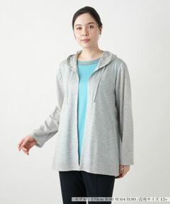 Leilian PLUS HOUSE / レリアンプラスハウス シャツ・ブラウス | フーデッドブラウス【Leilian WHITE LABEL】