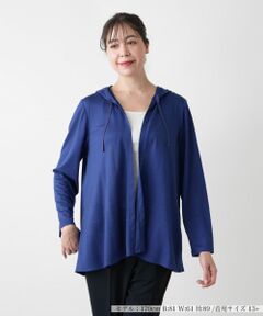 Leilian PLUS HOUSE / レリアンプラスハウス シャツ・ブラウス | フーデッドブラウス【Leilian WHITE LABEL】