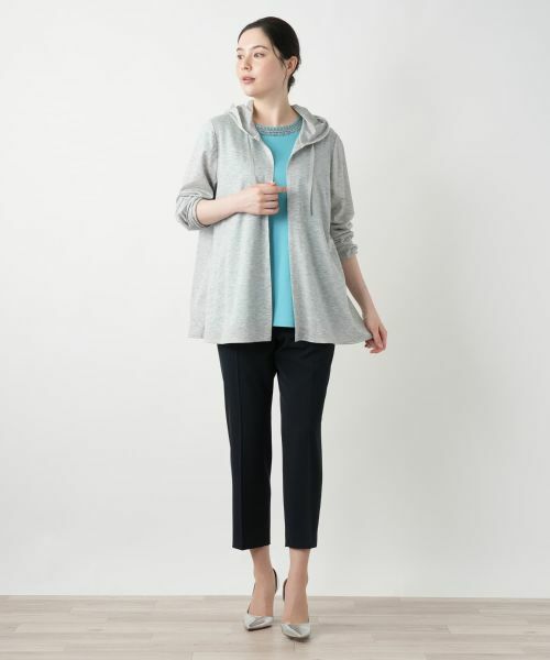 Leilian PLUS HOUSE / レリアンプラスハウス シャツ・ブラウス | フーデッドブラウス【Leilian WHITE LABEL】 | 詳細12