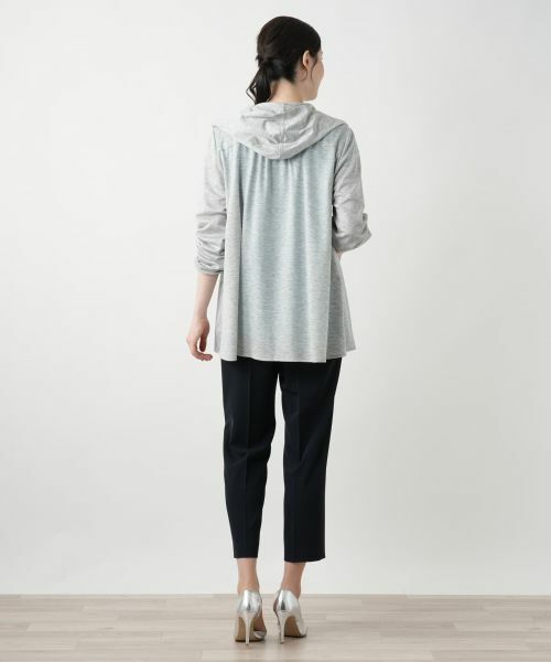 Leilian PLUS HOUSE / レリアンプラスハウス シャツ・ブラウス | フーデッドブラウス【Leilian WHITE LABEL】 | 詳細14